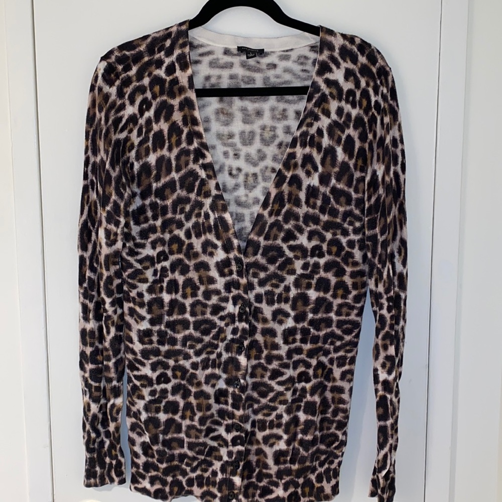 Leopard cardigan